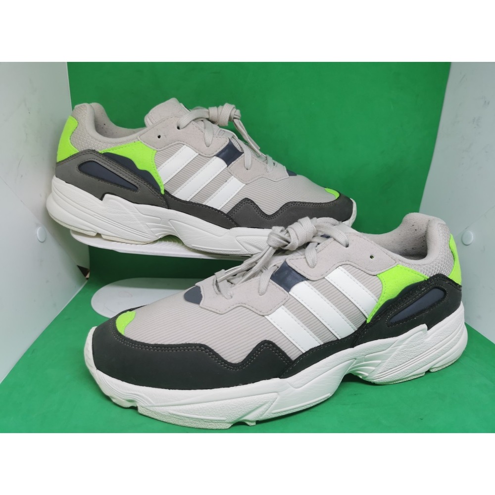 Mens Adidas Yung 96 F97182 Light Brown Off White Green 2018 DS Sneakers Shoes 11